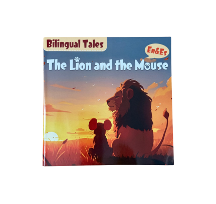 Lew i Mysz – dwujęzyczna książka dla dzieci (hiszpański + angielski)