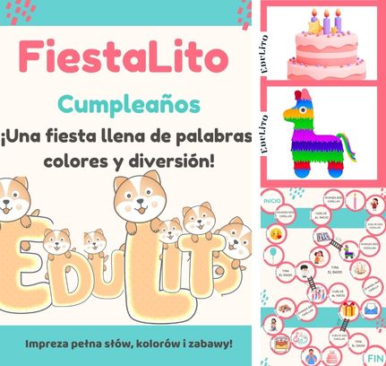 Urodziny – Pakiet Gier i Zabaw do Nauki