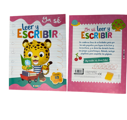 Książka z ćwiczeniami po hiszpańsku dla dzieci 