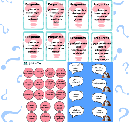 Pytania – Pakiet Gier i Zabaw do Nauki