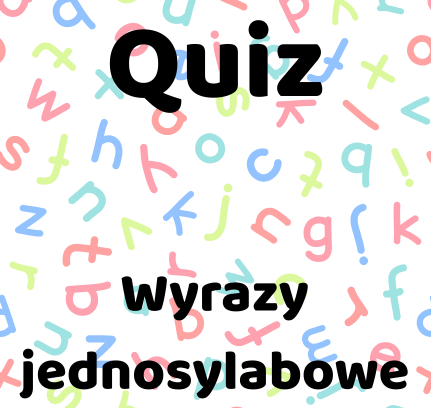 Wyrazy jednosylabowe po hiszpańsku – quizy i pytania (2 wersje)