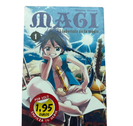 Magi - El laberinto de la magia, manga.