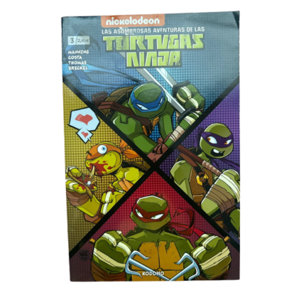 Tortugas Ninja - komiks nr3
