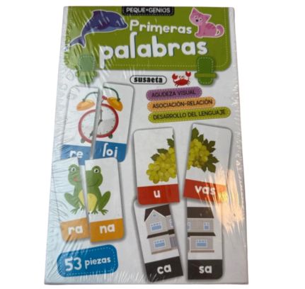 Primeras palabras - puzle, hiszpański