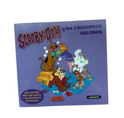Scooby-doo y los cachorros golosos - książeczka po hiszpańsku