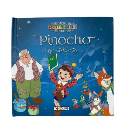 Pinocho- książka w twardej oprawie, hiszpański