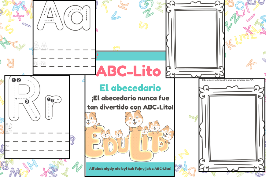 Alfabet - Nauka Liter i Rysowanie