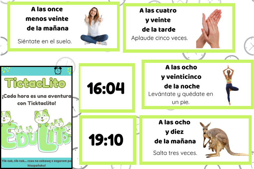 La carrera del tiempo — wyścig z czasem!