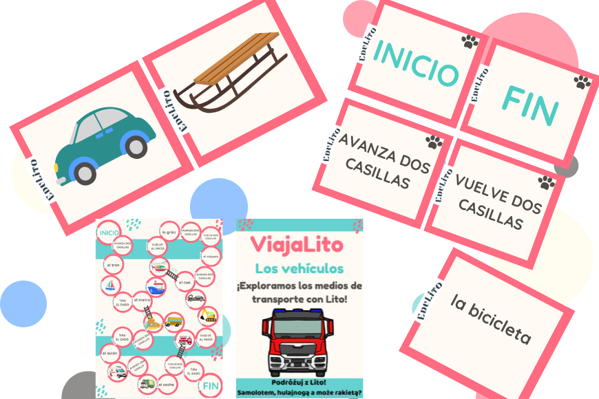 Transport po hiszpańsku – Gra Planszowa (A4 i XXL)