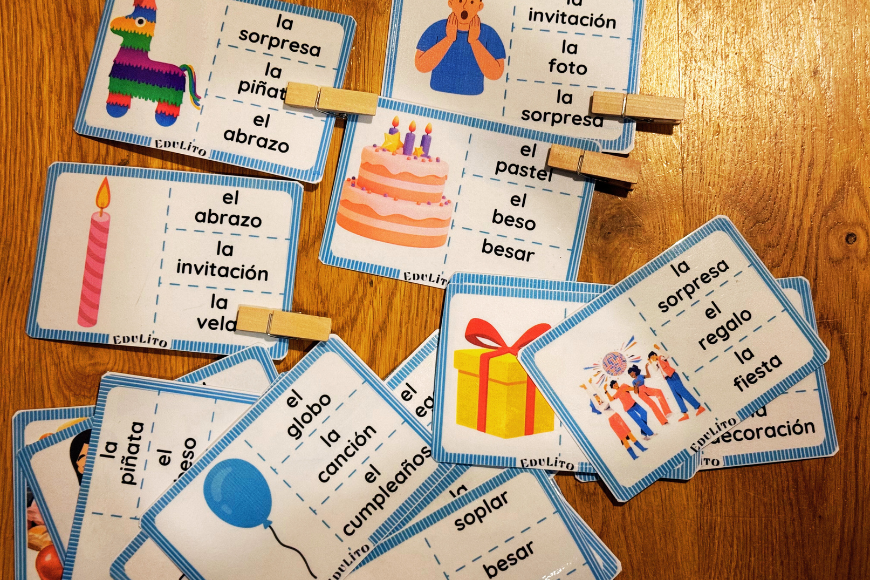 Urodziny po hiszpańsku – quizy i pytania (2 wersje)