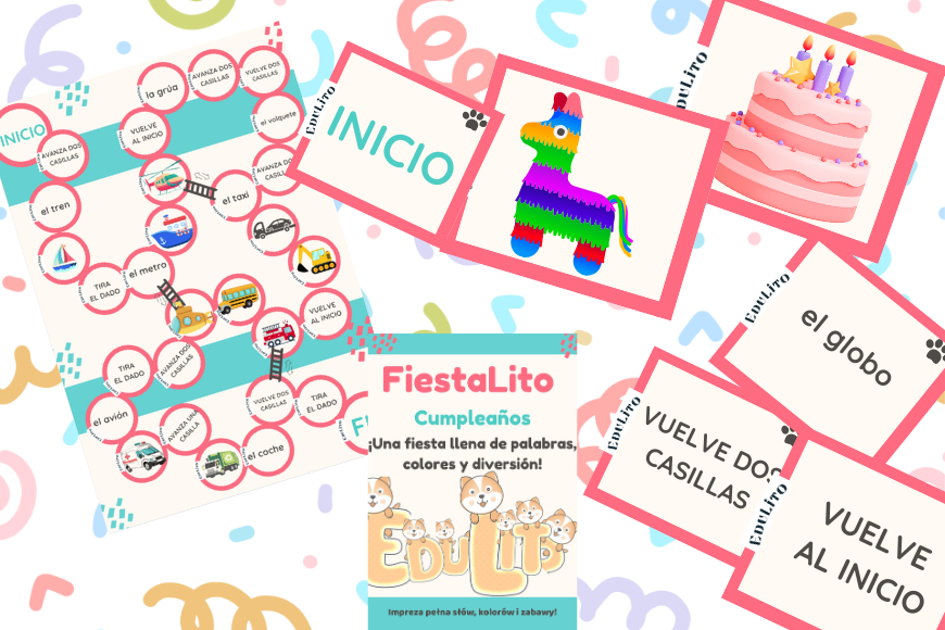 Urodziny po hiszpańsku – Gra Planszowa (A4 i XXL)